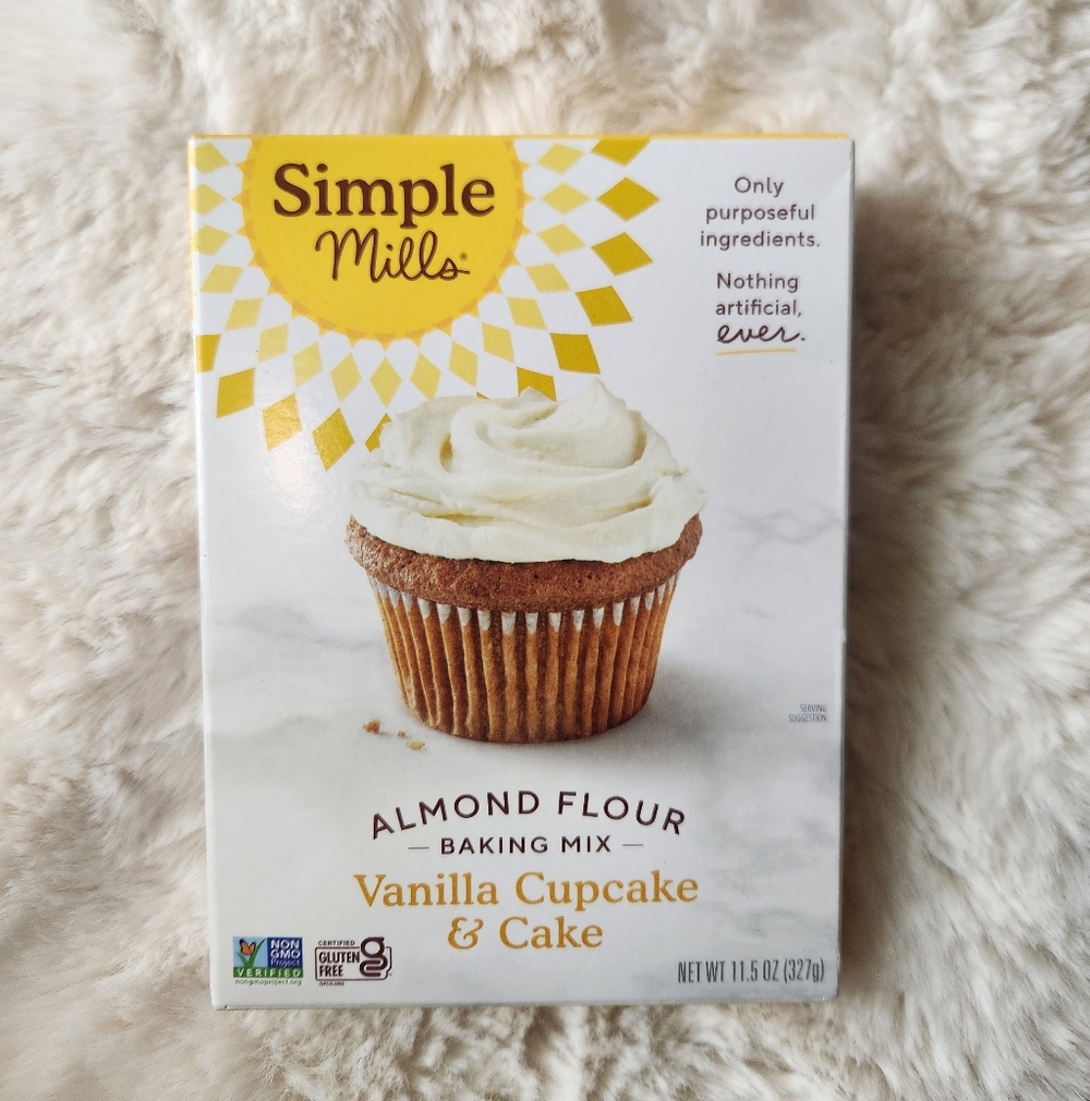 Simple Mills Almond Flour Vanilla Cupcake & Cake Mix, brand new unopened